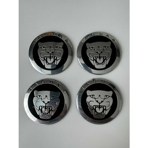 Наклейки на колесные диски и колпаки Ягуар Jaguar D 60 mm 469₽