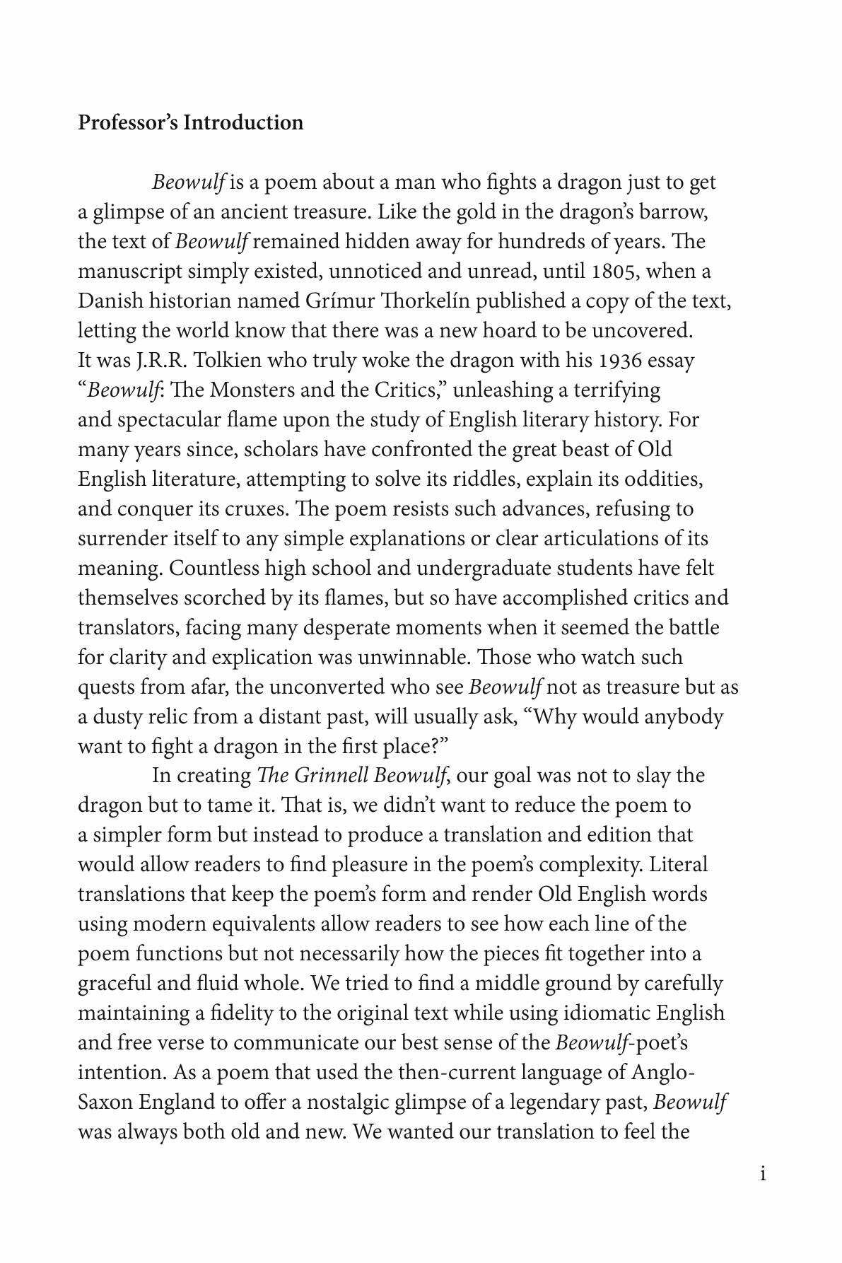 The Grinnell Beowulf (Timothy D. Armer) - фото №8