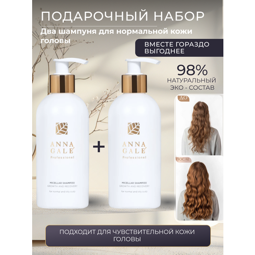 Подарочный набор из двух шампуней