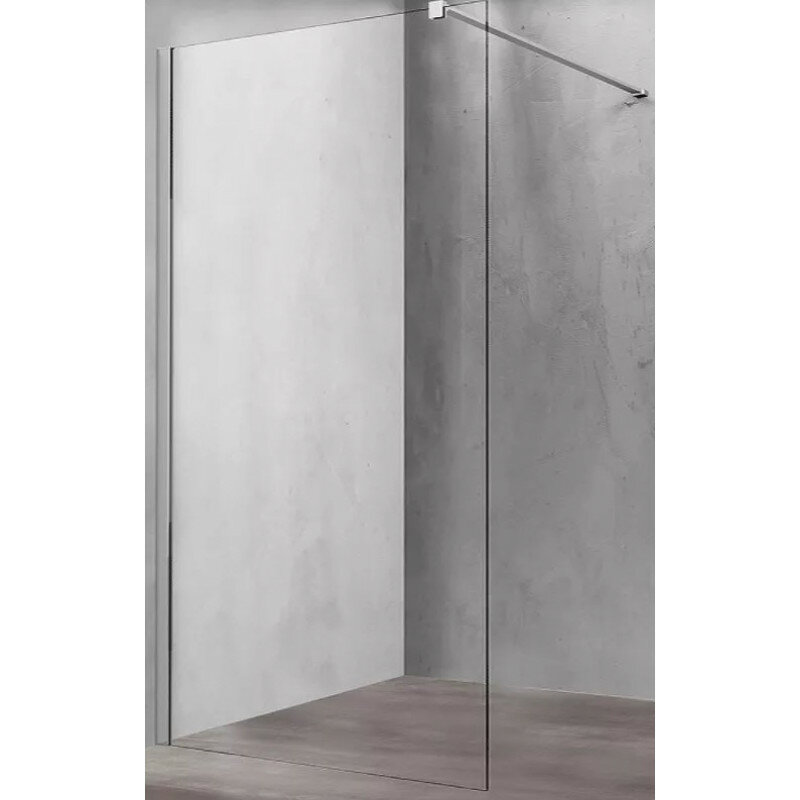 Душевая перегородка Vincea Walk-In 90x200 см стекло прозрачное, VSG-1W900CL - фото №5