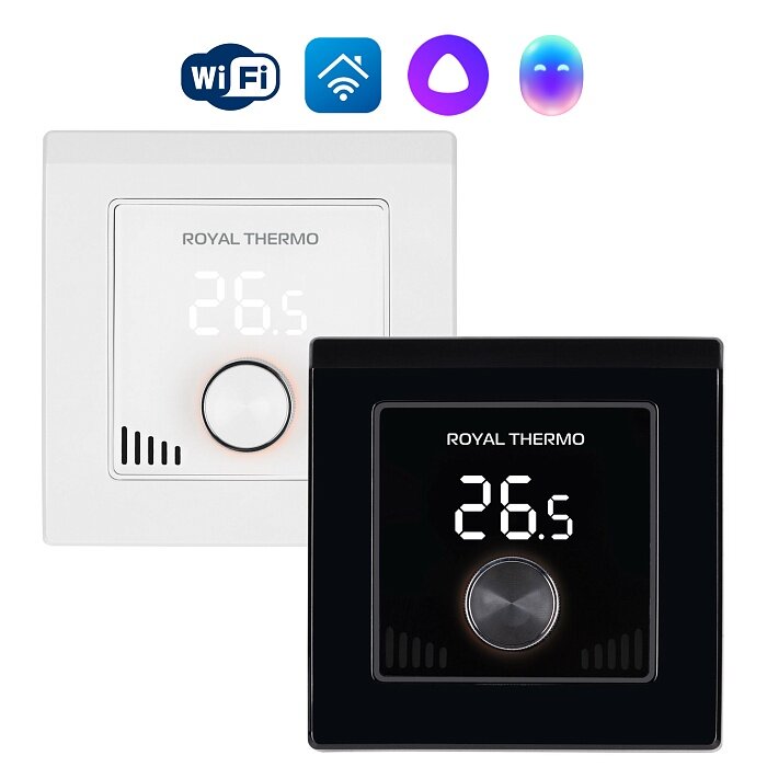 Терморегулятор Royal Thermo "Intellon" RTI-16, Wi-Fi, программирование, нагрузка до 3600Вт
