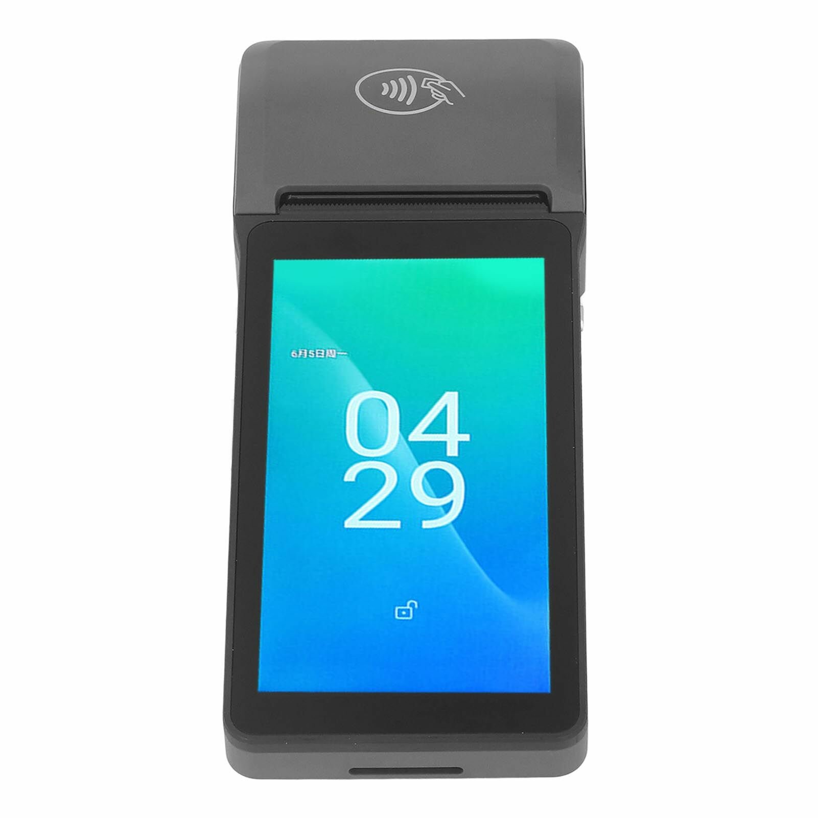 POS терминал принтера чеков 4G WIFI Bluetooth термопечать 1D 2D сканирование кодов NFC поддержка мобильного POS — фото 1