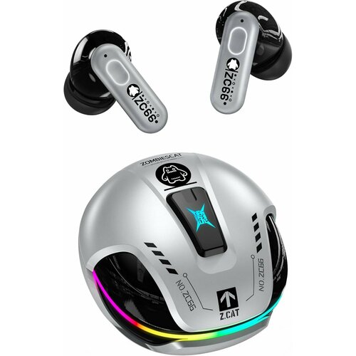 серебристый