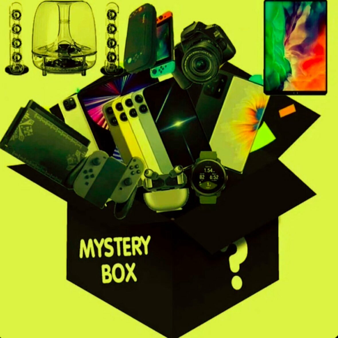 Подарочная коробка "Mystery Box", универсальный оригинальный классный подарок сюрприз, лучший подарок для каждого — фото 1