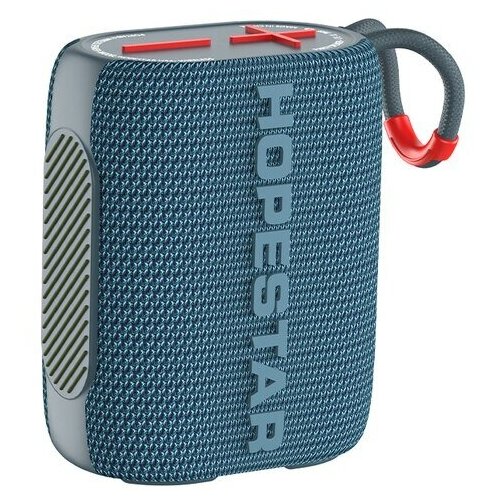 Портативная Беспроводная Bluetooth Колонка с Подсветкой IPx7 Hopestar H54 Синяя 220000₽