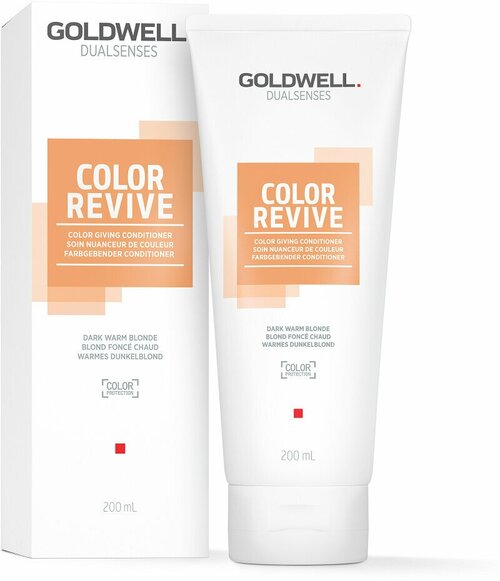 Goldwell Dualsenses Color Revive Conditioner Warm Dark Blond - Тонирующий кондиционер оттенок 