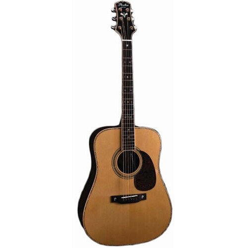 Acoustic guitar Peerless PD-85E - Cutaway dreadnought acoustic guitar with solid rosewood body, mahogany neck and ebony fretboard. Built-in Fishman Ellipse Matrix Blend pickup system.