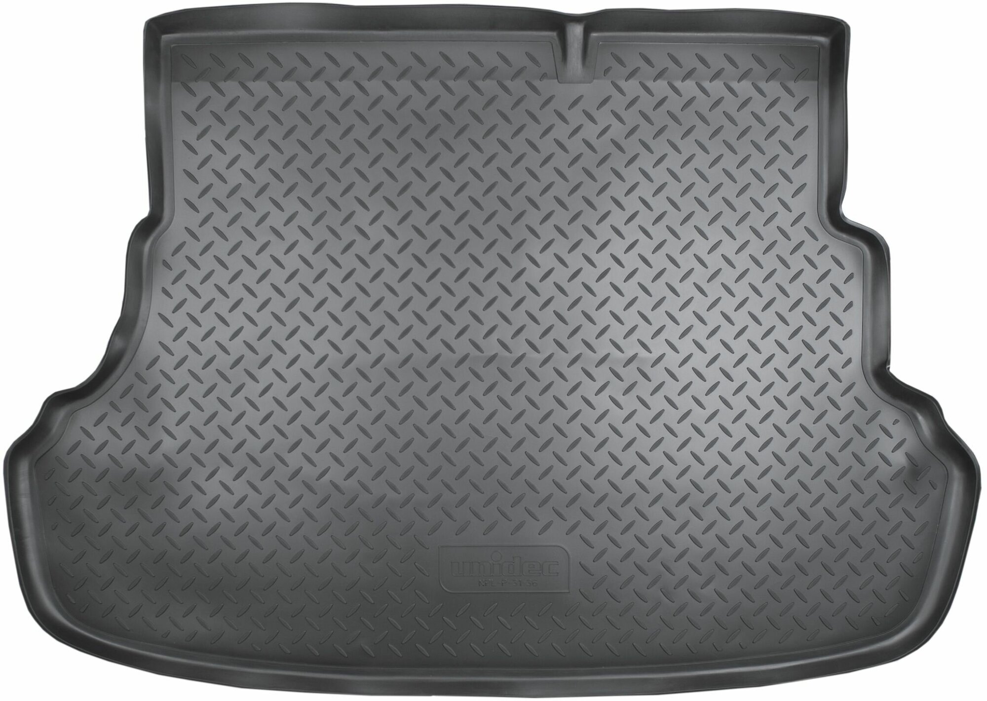 Коврик в багажник (полиуретан) Hyundai Solaris SD- седан (2010-) (для а/м со складывающимися сидениями) (NPL-P-31-36)