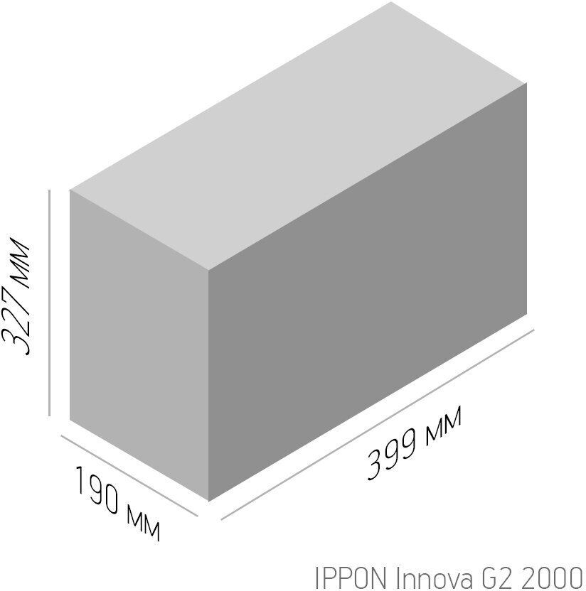 ИБП с двойным преобразованием IPPON Innova G2 2000