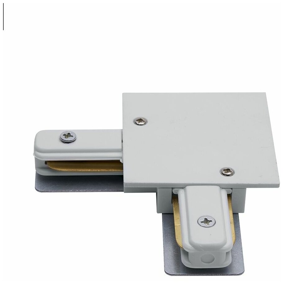 фото Коннектор угловой для встраиваемого шинопровода, белый, LD1005