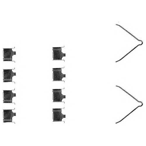 К-Кт Установочный Задних Колодок Mazda 626 (Gd) (1987-1992 HELLA PAGID арт. 8DZ 355 202-451