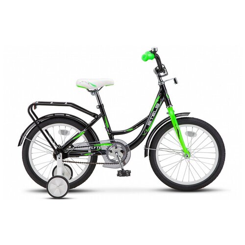 Детский велосипед STELS Flyte 18 Z011 рама 12 Чёрныйсалатовый 2019 582600₽