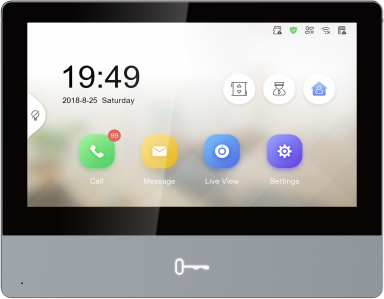 7" IP-видеодомофон Hikvision DS-KH8350-TE1