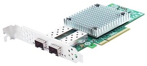 Адаптер LR-LINK LREC9812BF-2SFP+, серебристый