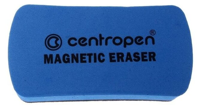 Губка для маркерных досок, магнитная Centropen, 105 х 50 х 20 мм, пакет