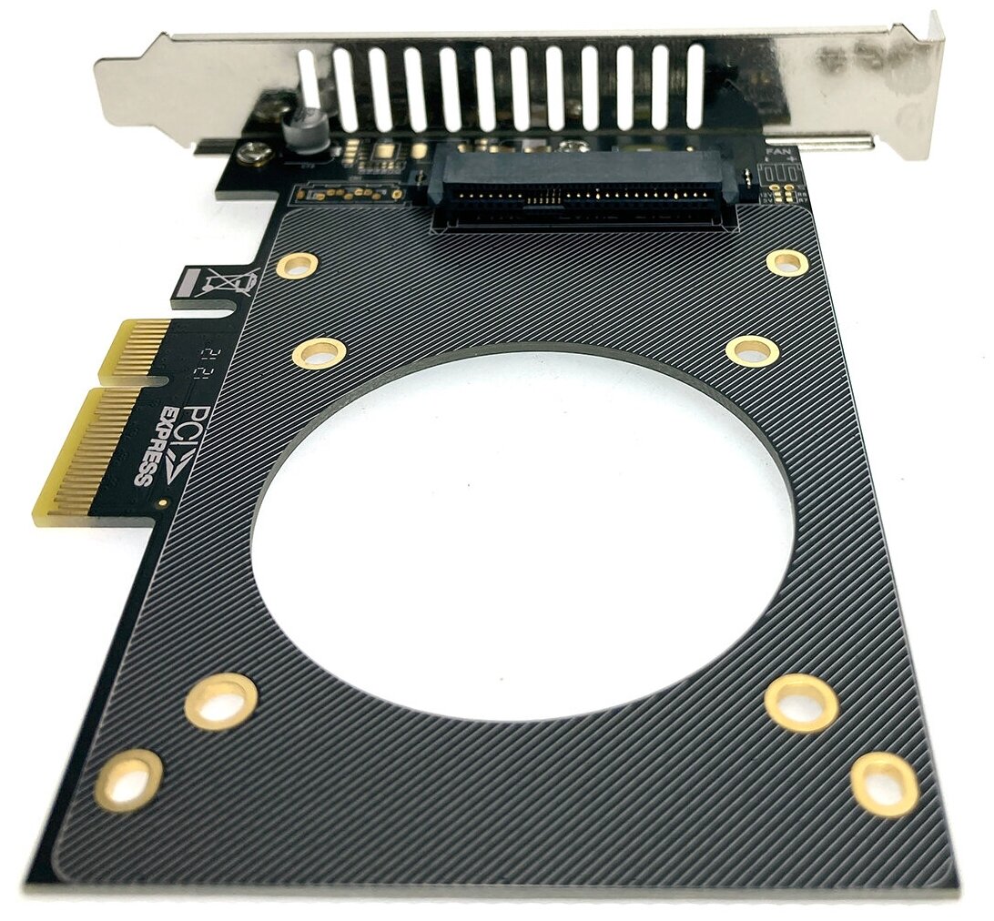 Контроллер PCI-E U2 SFF-8639 для NVMe SSD PCIEU2A ver2 Espada