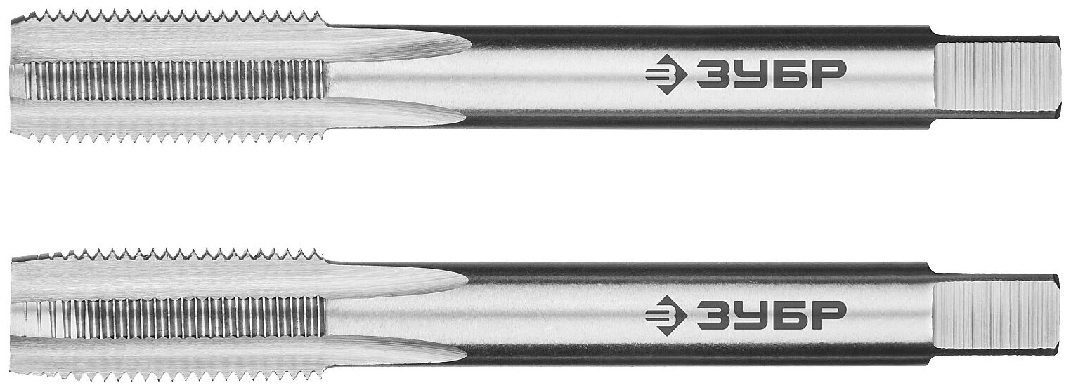 ЗУБР М10x1.0мм, комплект метчиков, сталь Р6М5, машинно-ручные 4-28007-10-1.0-H2_z01