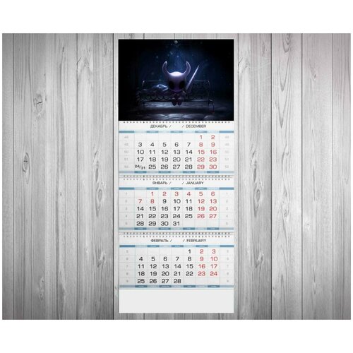 Календарь MIGOM Квартальный Принт Hollow Knight - HK0003