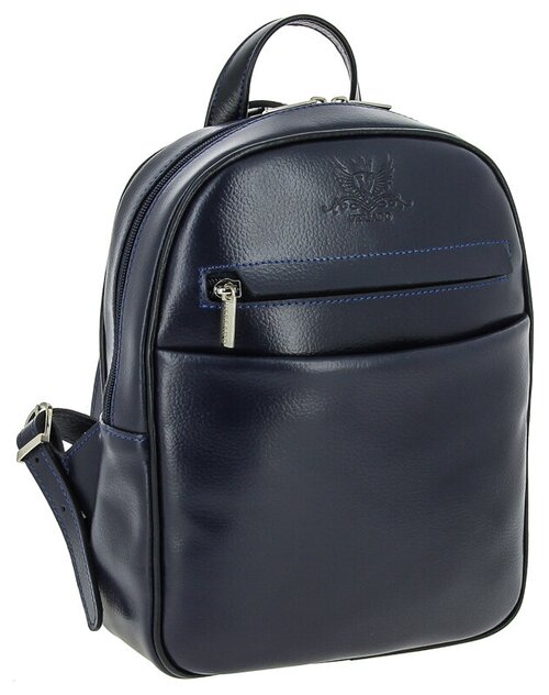 Женский кожаный рюкзак Versado VD189 black