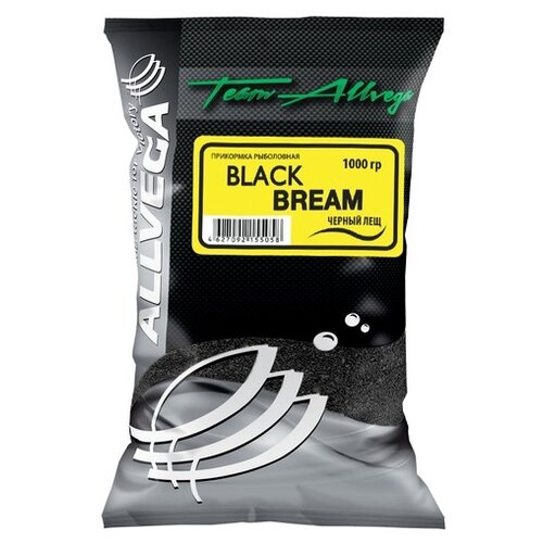 Прикормка ALLVEGA Team Allvega Black Dream Черный лещ, 1000 г, 1000 мл, , аромат лещ черный, крупный лещ, черный