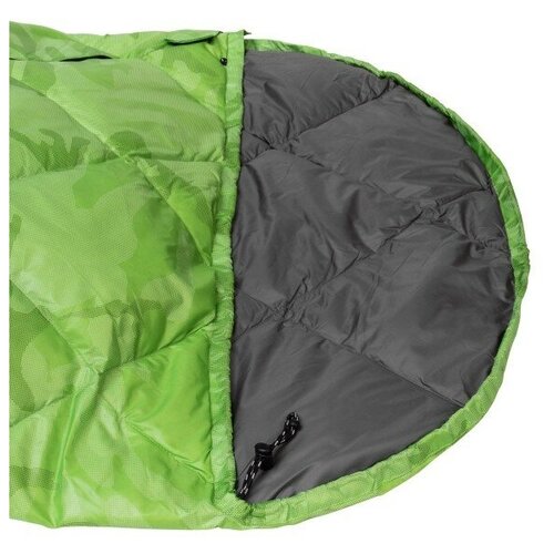 спальный мешок пуховый 190 30 х75см t 5c зеленый pr yjsd 25 g Premier Fishing Спальный мешок пуховый 210х72см (t-5C) зеленый (PR-SB-210x72-G)