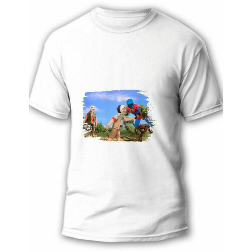 фото Футболка, размер m, белый будь на стиле