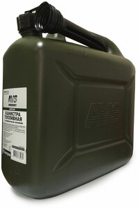<b>Канистра</b> <b>для</b> топлива (пластик) 10л (тёмно-зелёная) AVS TPK-Z 10 <b>Канистры</b> пригодны <b>для</b> <b>бензина</b> и масл