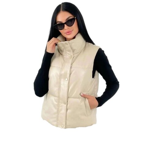 фото Жилет экокожа 42р miss diva