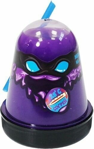 Жвачка для рук Slime Ninja Slime Ninja меняет цвет на голубой (130 г) - фото №3
