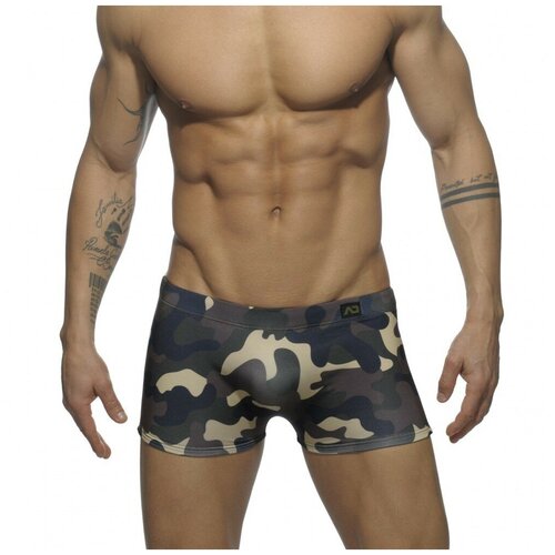 фото Плавки-боксеры "new camo swim boxer - camouflage" / addicted / камуфляж / размер 2xl