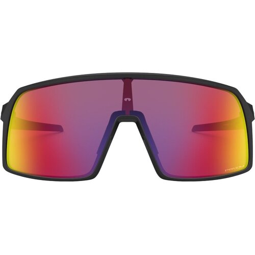 Солнцезащитные очки Oakley, прямоугольные, спортивные, с защитой от УФ, черный