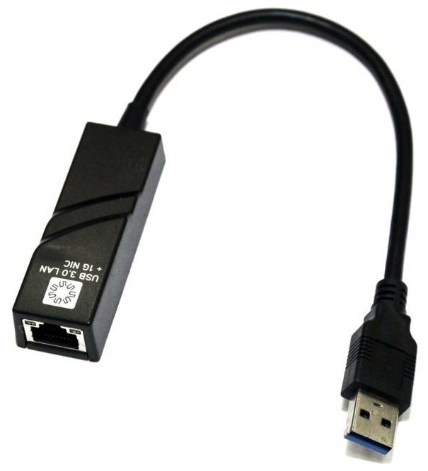 переходник [сетевая карта] USB2.0=>Ethernet RJ-45 5bites - фото №3