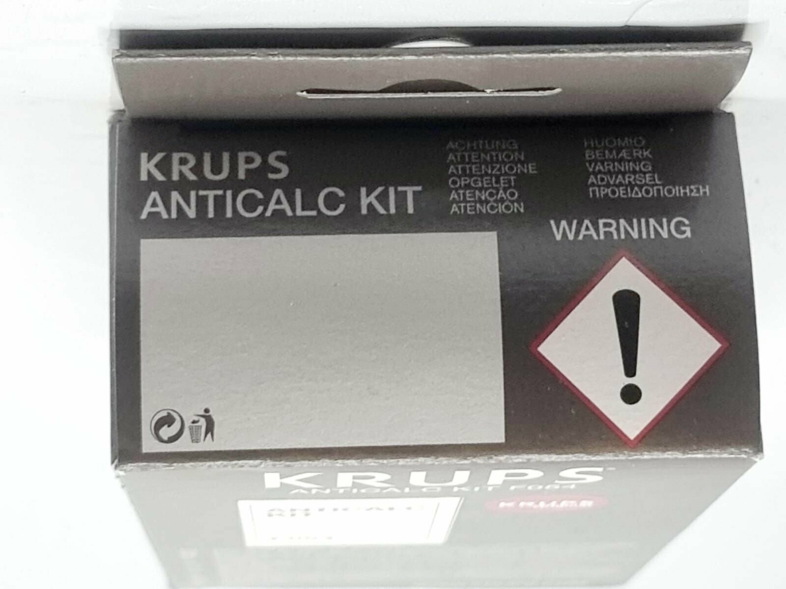 Средство для удаления накипи Krups Anticalc Kit (Из Финляндии) - фотография № 16