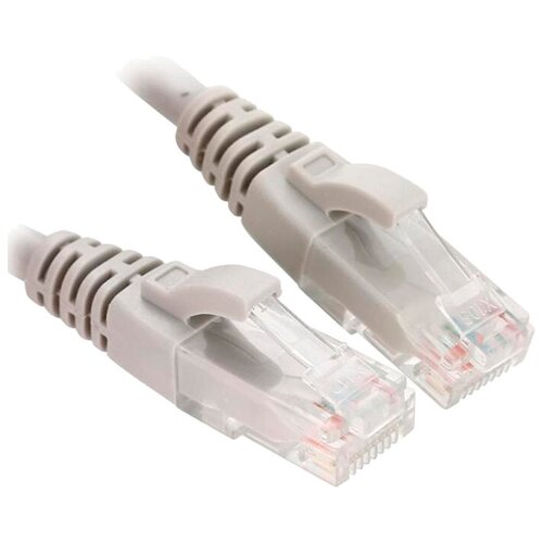 Кабель витая пара патч-корд Hyperline PC-LPM-UTP-RJ45-RJ45-C5e-0.5M-LSZH-WH 0.5m