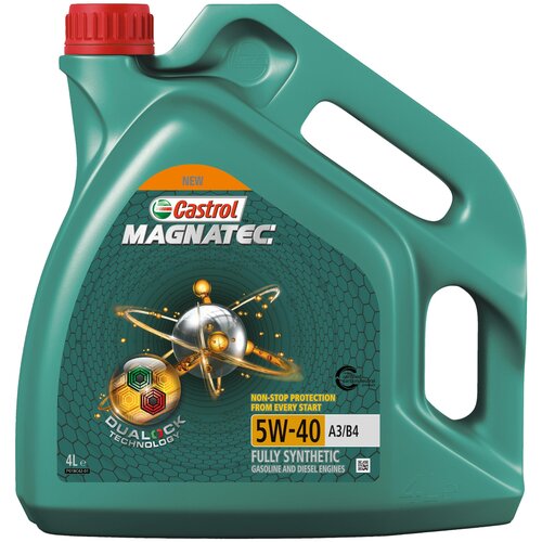 Масло моторное Castrol Magnatec 5W40, A3/B4 синтетическое, 4 л (15D16C) Германия