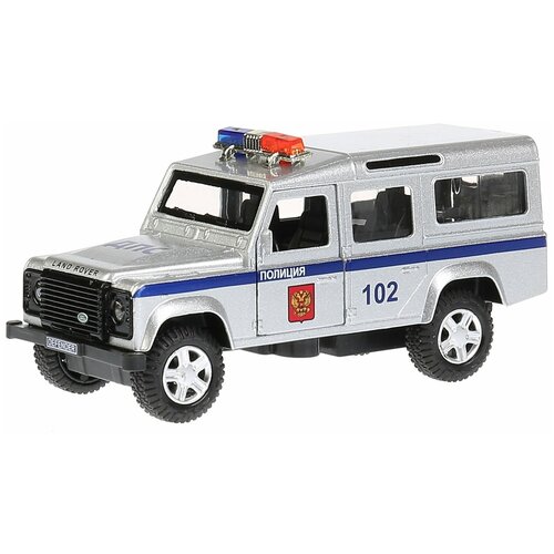 Машина Технопарк Land Rover Defender Полиция инерционная 271522