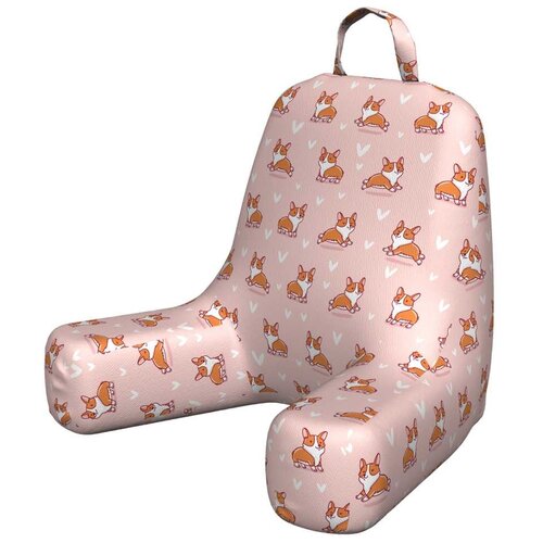 фото Кресло подушка для чтения ambesonne "корги королевы", 50x42 см