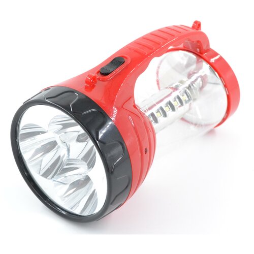 Фонарь SmartBuy SBF-38-R, аккумуляторный, кемпинговый, 24 LED+ 1 Вт, красный