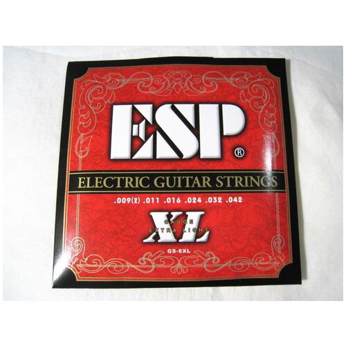 ESP GS-6XL струны для электрогитары EXTRA LIGHT 9-42
