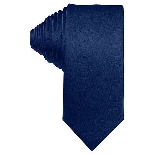 Синий галстук (ширина 5 см)