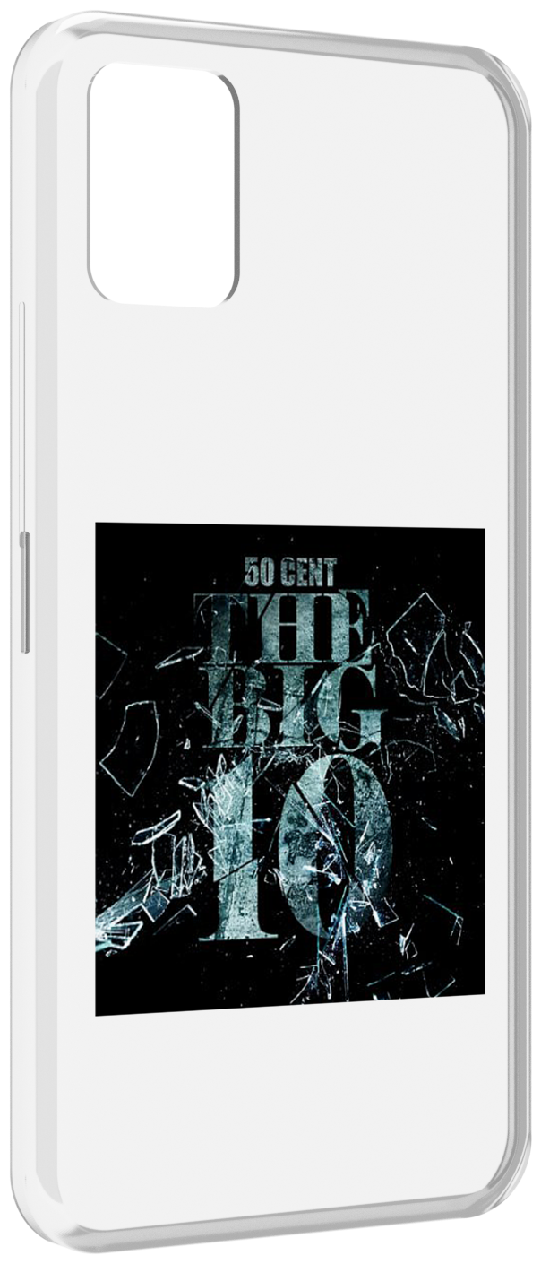 Чехол MyPads 50 Cent - The Big 10 для Umidigi Power 5 задняя-панель-накладка-бампер