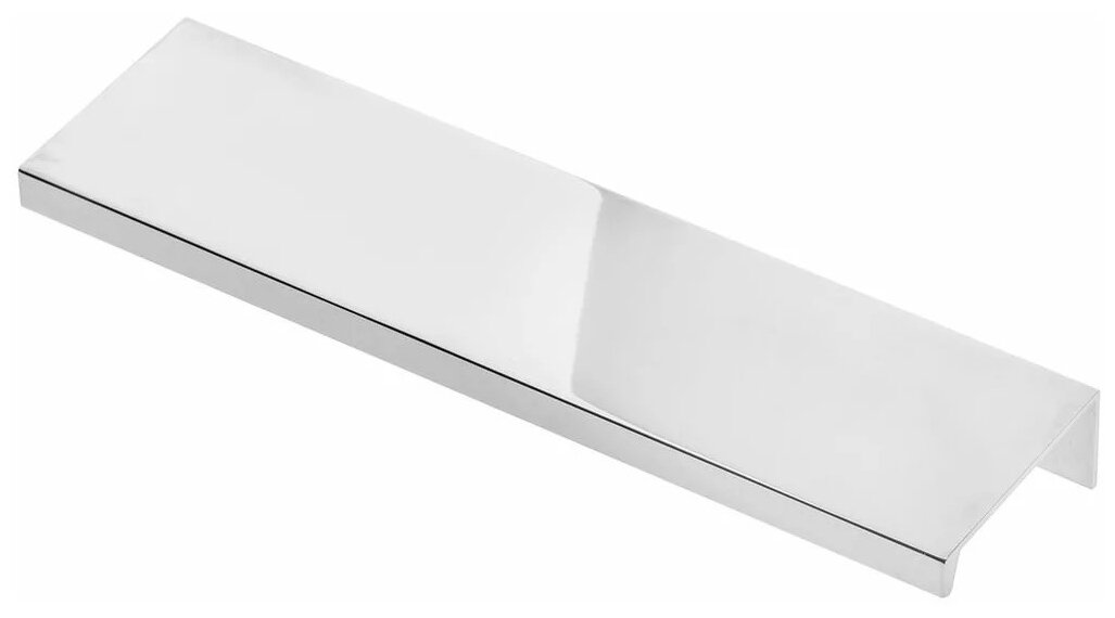 Ручка мебельная алюминиевая HEXI 192мм/225мм, хром - фотография № 1
