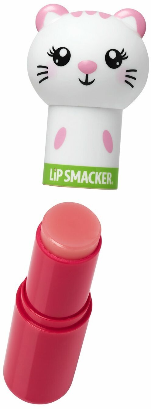 Бальзам для губ Lip smacker (Липсмайкер) kitten water meow-lon с ароматом арбуз 4г Markwins Beauty Brands CN - фото №5