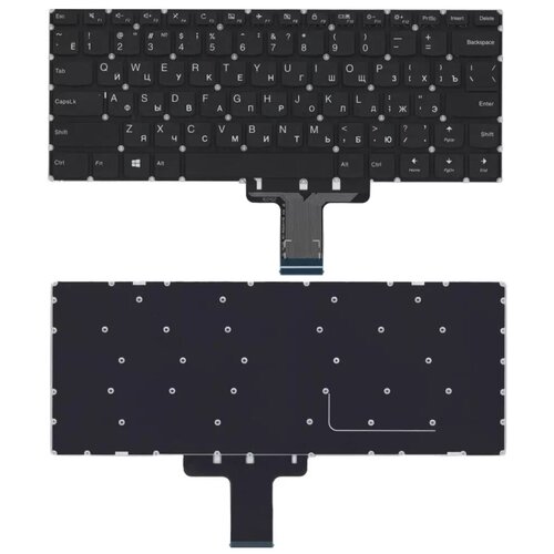 Клавиатура keyboard SN20K93009 для ноутбука Lenovo IdeaPad 310S-14 510S 510S-14IKB 510S-14ISK черная без рамки 745₽