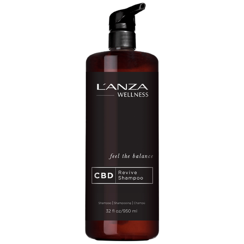 Шампунь анти-стресс с каннабидиолом LANZA Wellness CBD Revive Shampoo (950 мл)