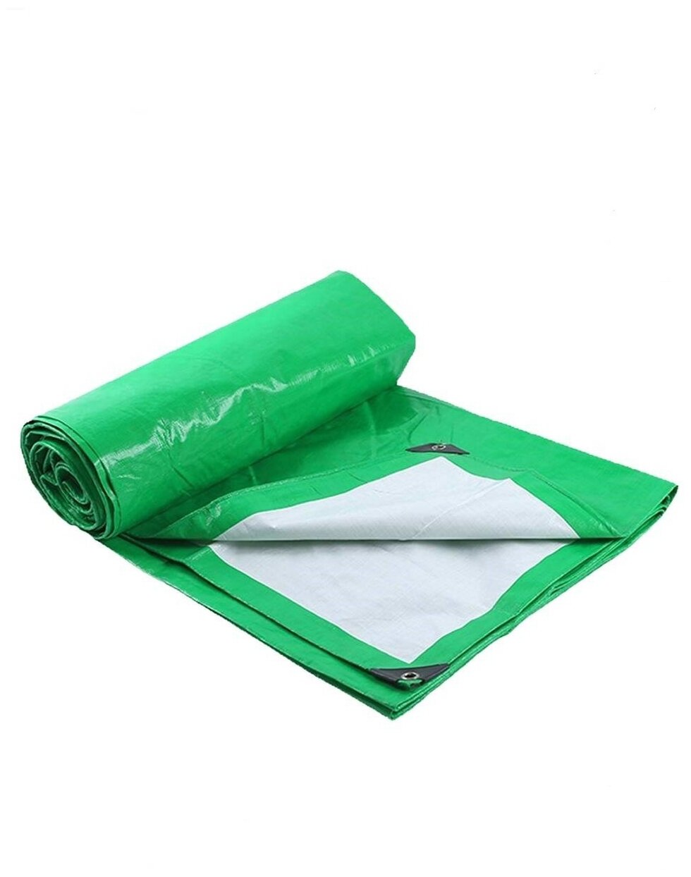 фото Тент Полиэтиленовый 3х5м 120 гр/м2 хозяйственный строительный укрывной с люверсами для навсесов для дачи и сада, для автомобилей от солнца и дождя