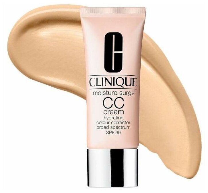 Увлажняющий тональный крем Light Medium Clinique Moisture Surge CC Cream Hydrating Colour Corrector Broad Spectrum SPF 30