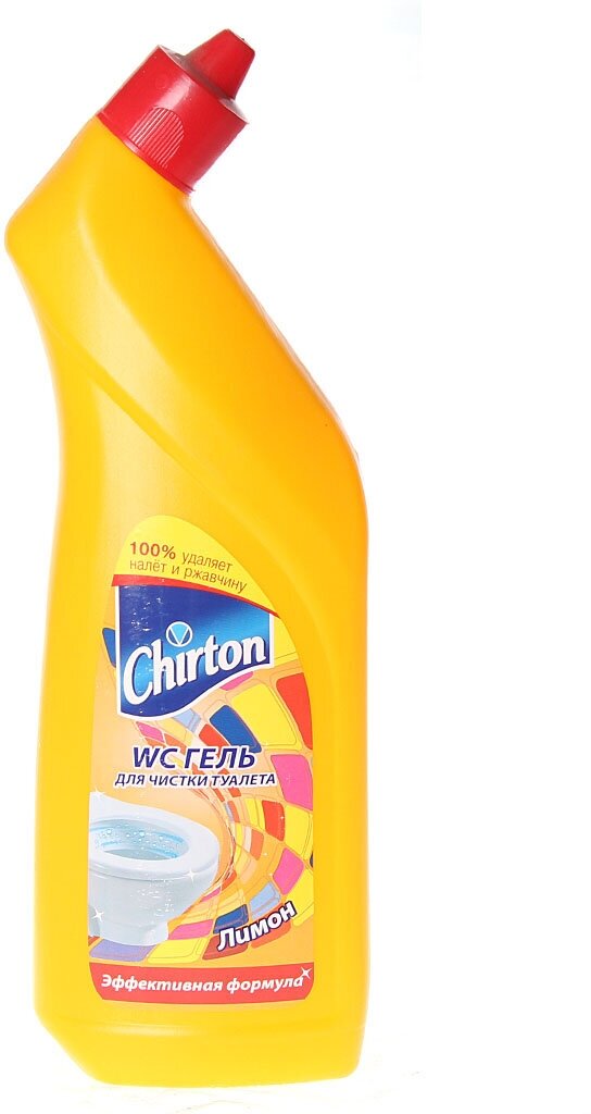 Гель для чистки туалета Chirton "Лимон" 750 мл - фотография № 5