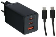 Зарядное устройство Baseus GaN5 Pro Quick Charger USB - 2xUSB-C 65W PD 3.0 + кабель Type-C CCGP120201