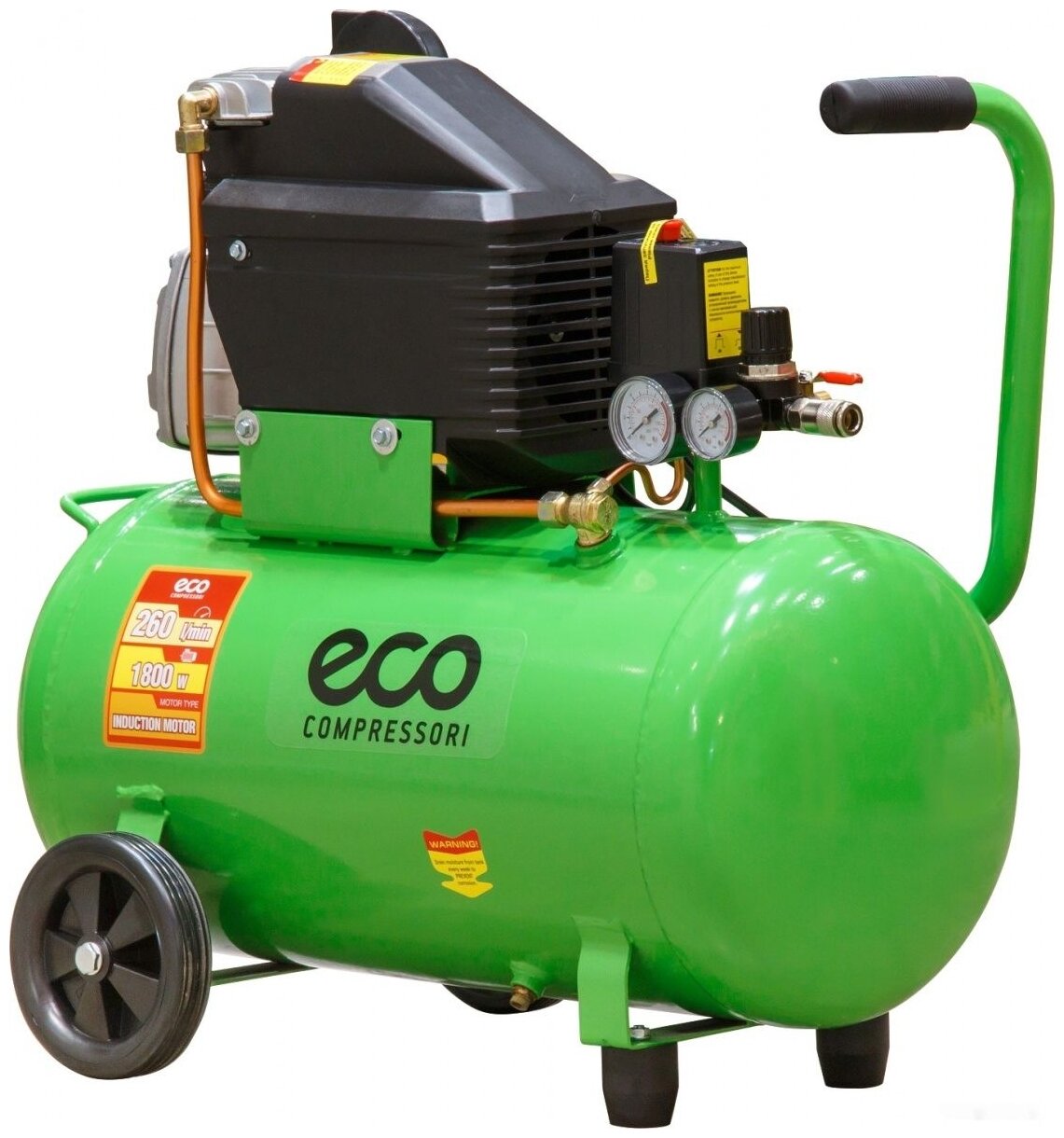 Компрессор масляный Eco AE 501-4 50 л 1.8 кВт